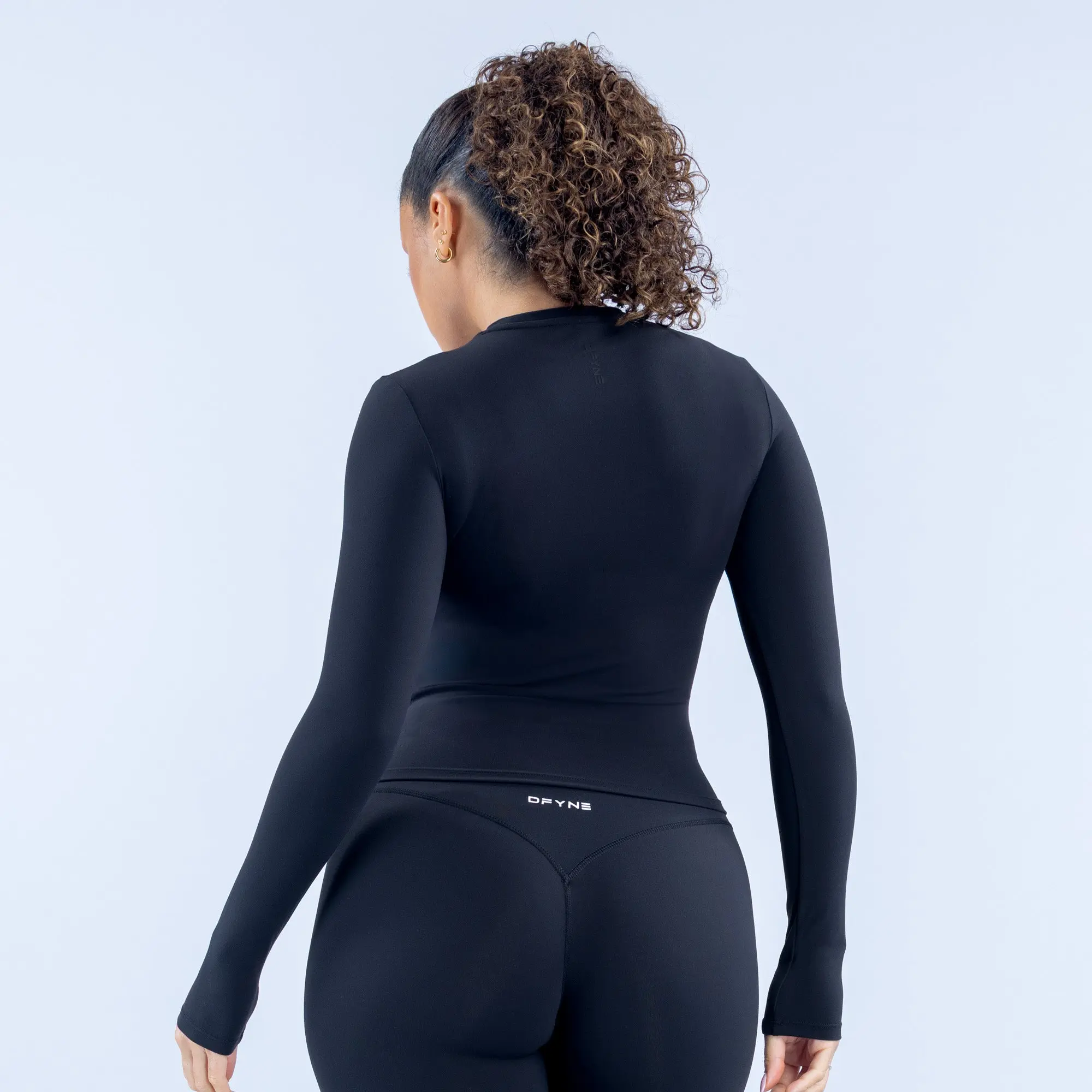 Alternative view of Origin Fitted Long Sleeve Top