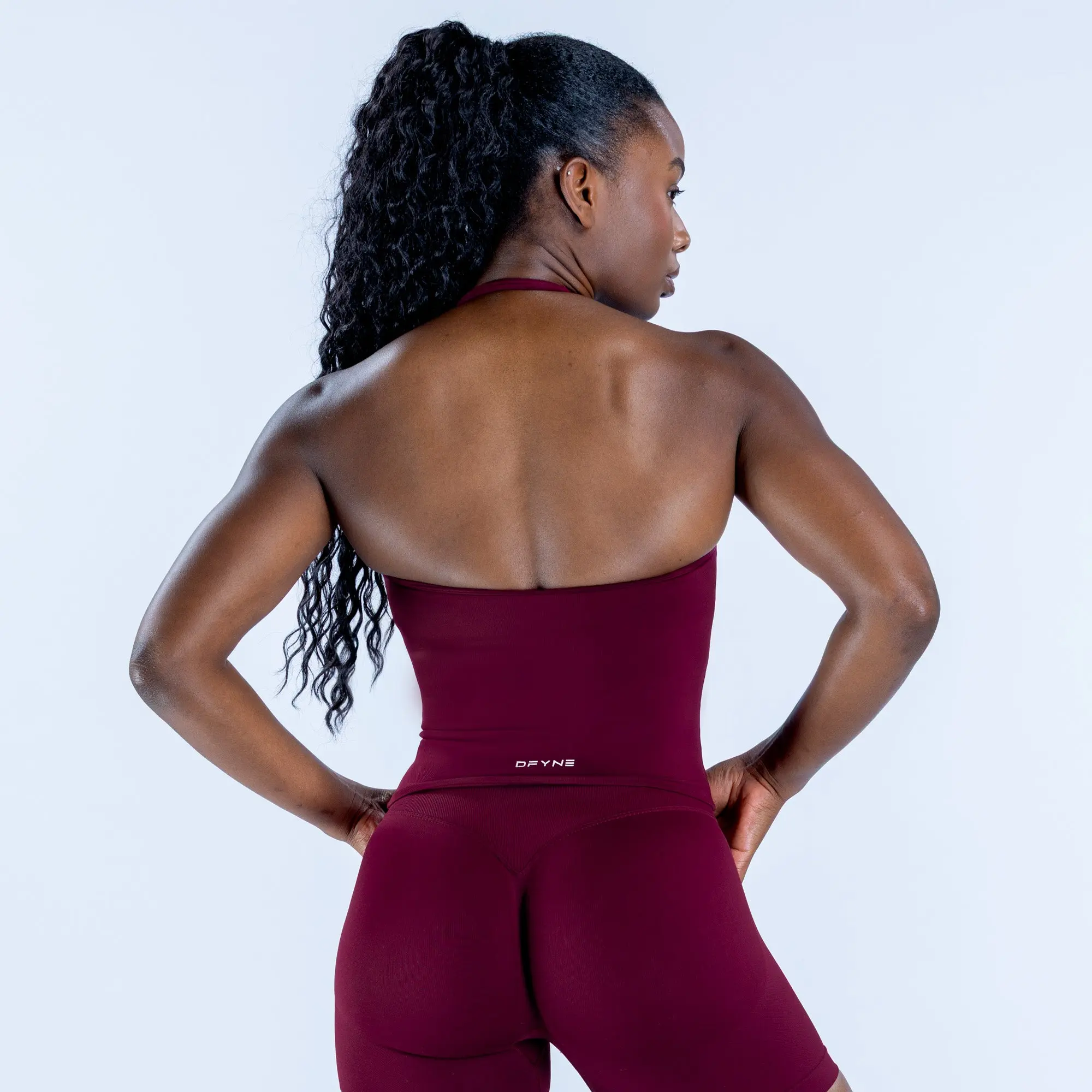 Alternative view of Impact Halter Top