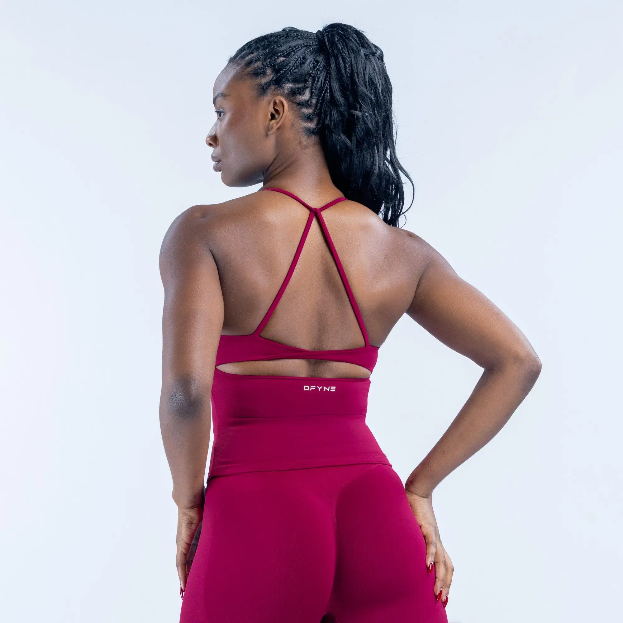Alternative view of Dynamic Twist Back Top