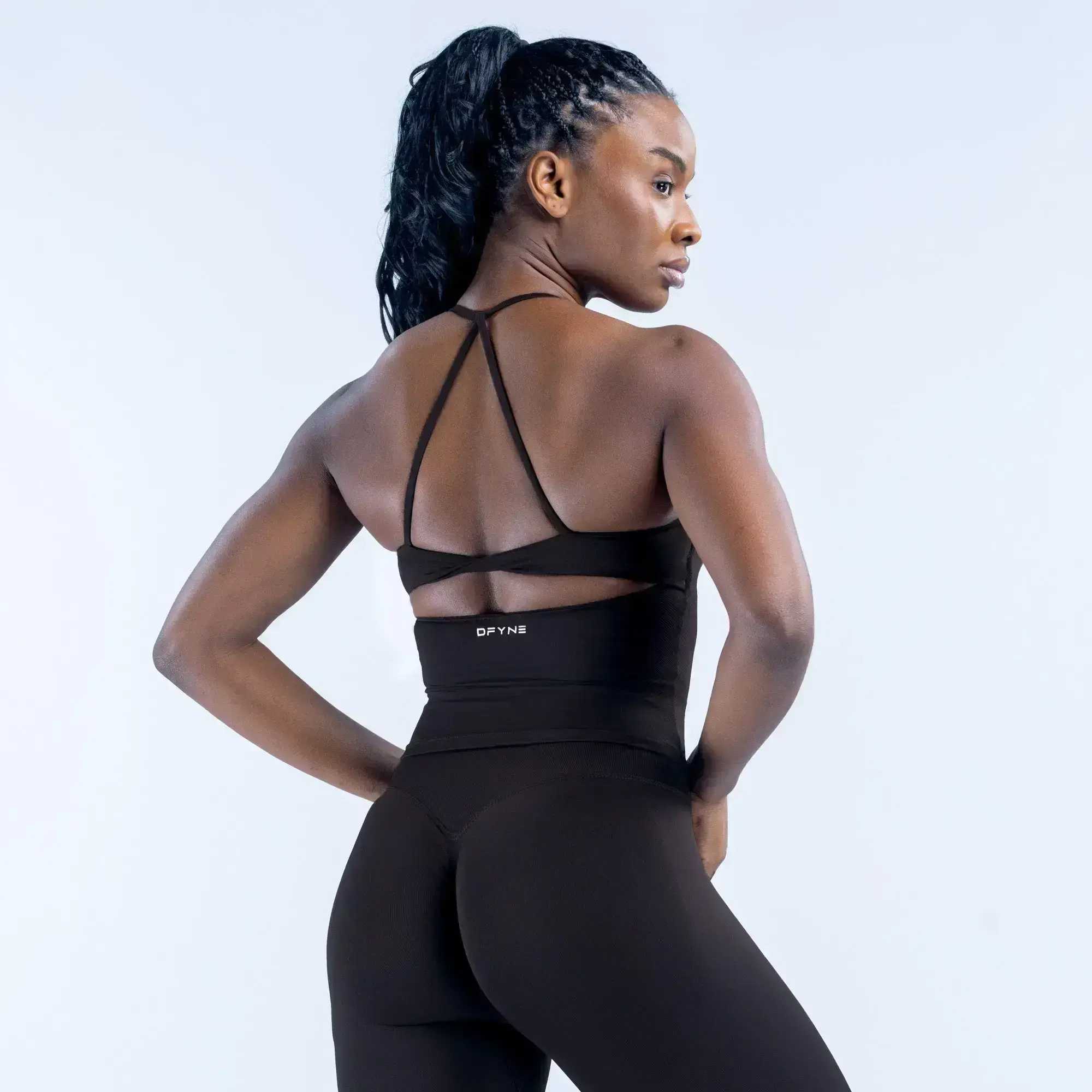 Alternative view of Dynamic Twist Back Top
